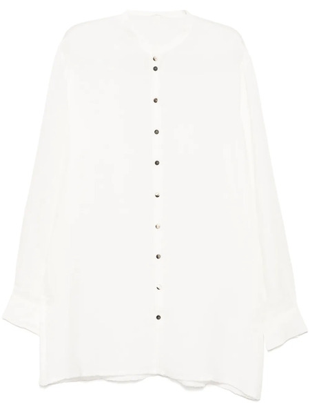  Label Under Construction Camisa Con Botones - Blanco 
