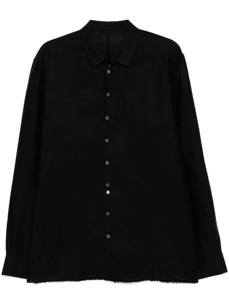 Label Under Construction Camisa Con Botones - Negro 