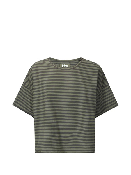  Labo Art Camiseta A Rayas - Verde 