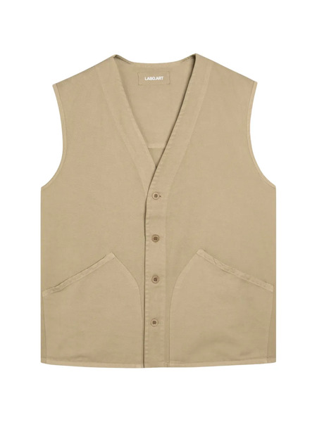  Labo Art Chaleco Con Cuello En V - Neutro 