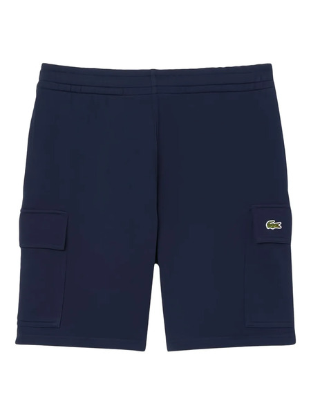  Lacoste Bermudas Con Bolsillos Cargo - Azul 