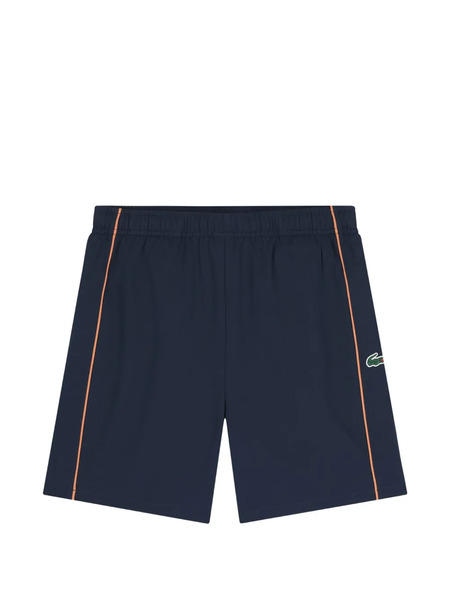  Lacoste Bermudas De Tafetán - Azul 