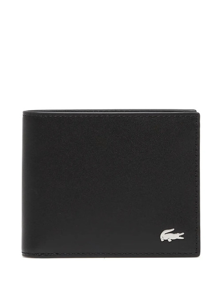  Lacoste Billetera Con Logo - Negro 