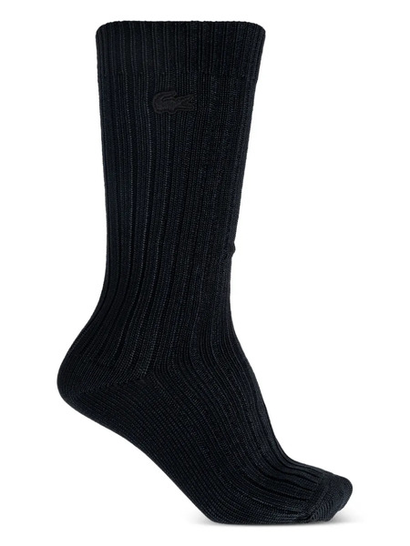  Lacoste Calcetines Con Logo Estampado - Azul 