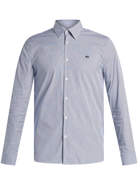  Lacoste Camisa A Rayas - Azul 