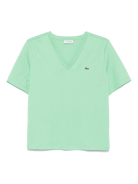  Lacoste Camiseta De Algodón - Verde 