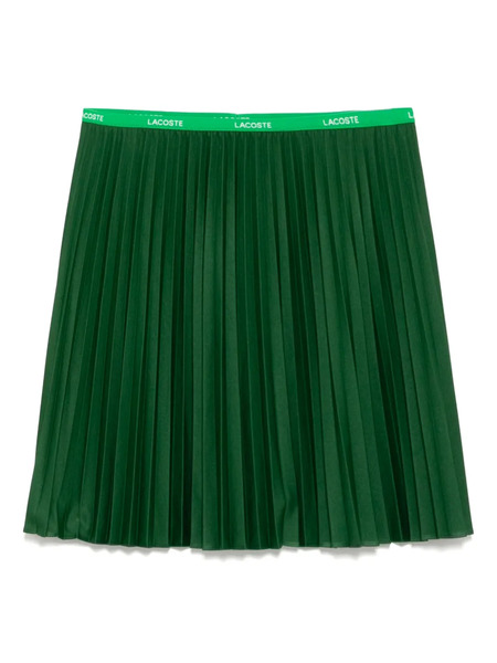  Lacoste Falda Corta Plisada - Verde 