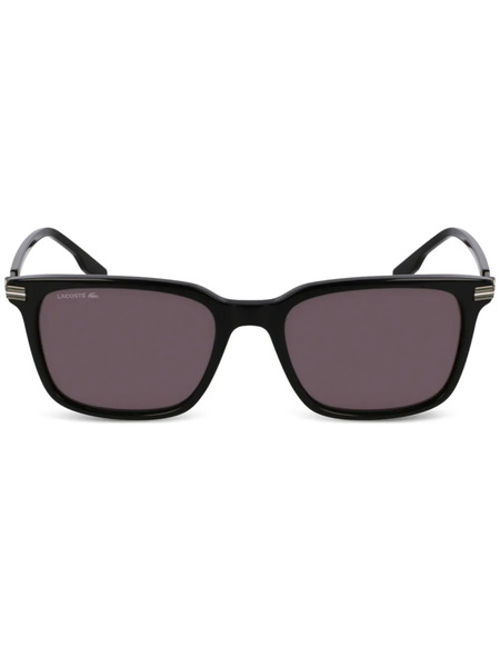  Lacoste Gafas De Sol Con Montura Rectangular - Negro 