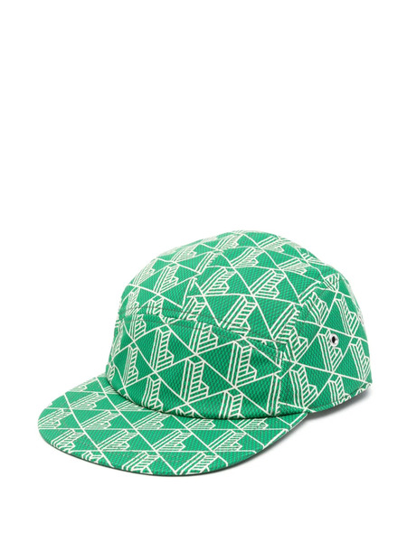  Lacoste Gorra Estampada De Sarga - Verde 