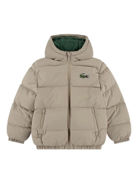  Lacoste Kids Plumífero Con Capucha - Neutro 