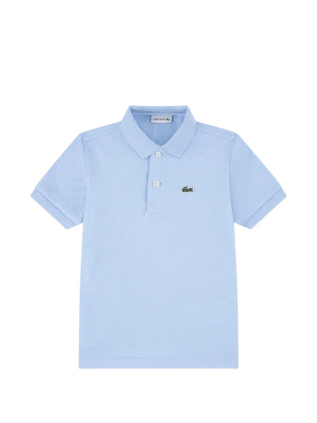  Lacoste Kids Polo Con Parche Del Logo - Azul 