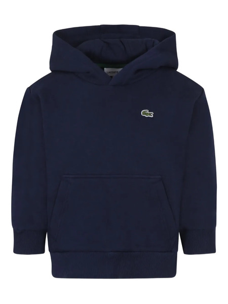  Lacoste Kids Sudadera Con Capucha Y Logo - Azul 