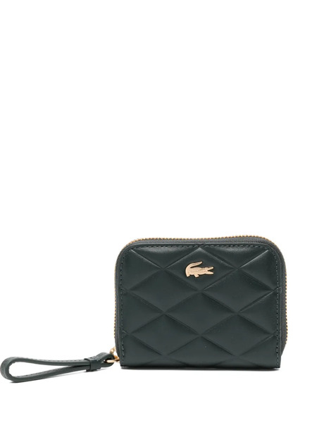  Lacoste Monedero Con Cremallera - Verde 