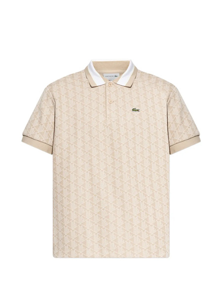  Lacoste Polo Estampado - Neutro 