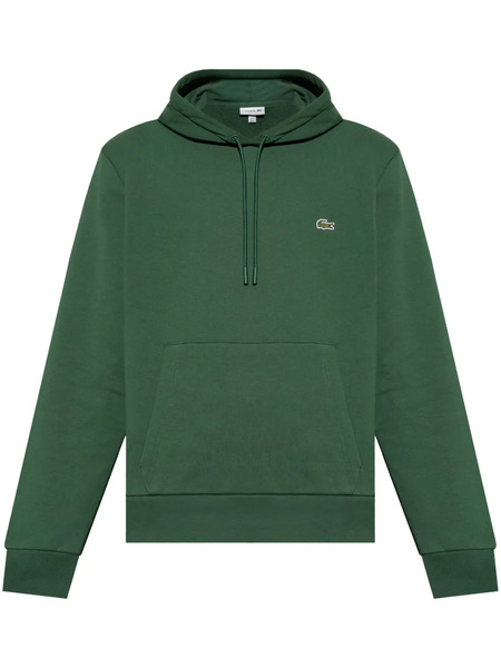  Lacoste Sudadera Bordada Con Capucha - Verde 
