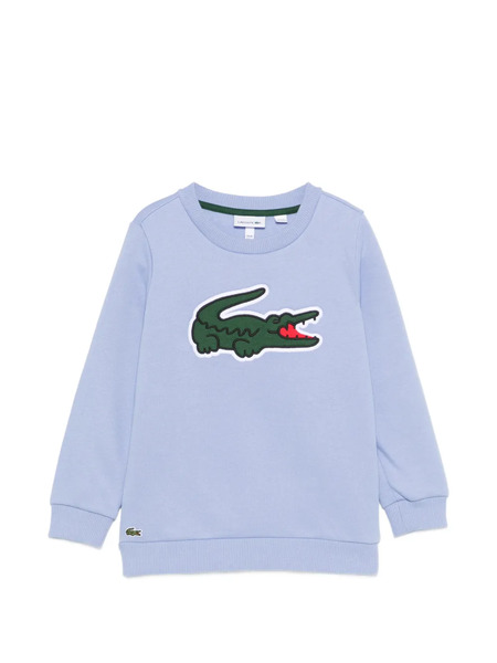  Lacoste Sudadera Con Parche Del Logo - Azul 