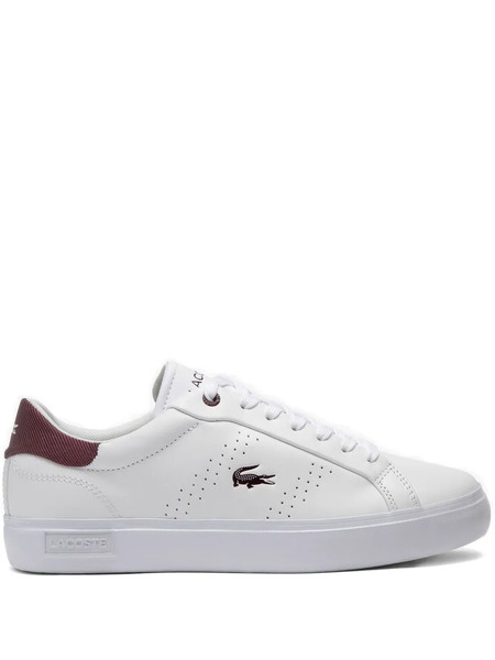  Lacoste Zapatillas Con Perforaciones - Blanco 