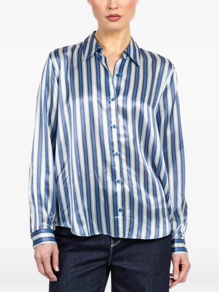  L'agence Blusa A Rayas - Azul 