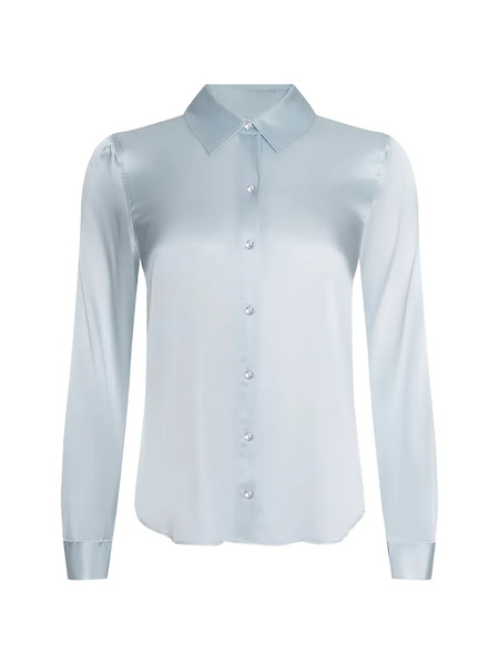  L'agence Blusa Tyler De Seda - Azul 