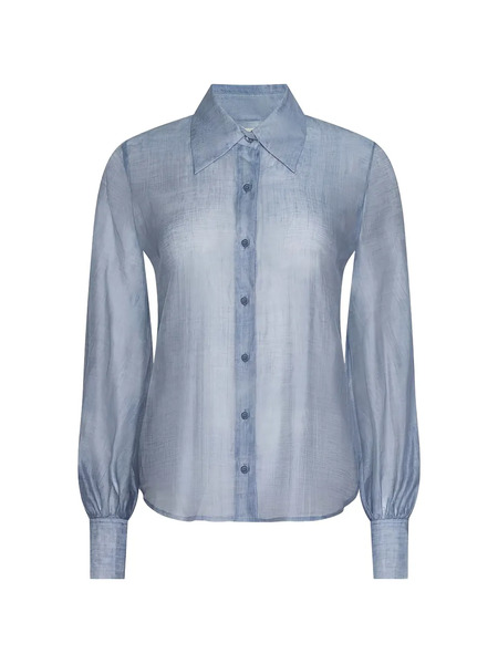  L'agence Camisa Jayleen Con Botones - Azul 