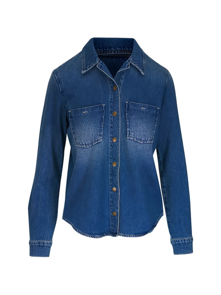  L'agence Camisa Vaquera Isla - Azul 