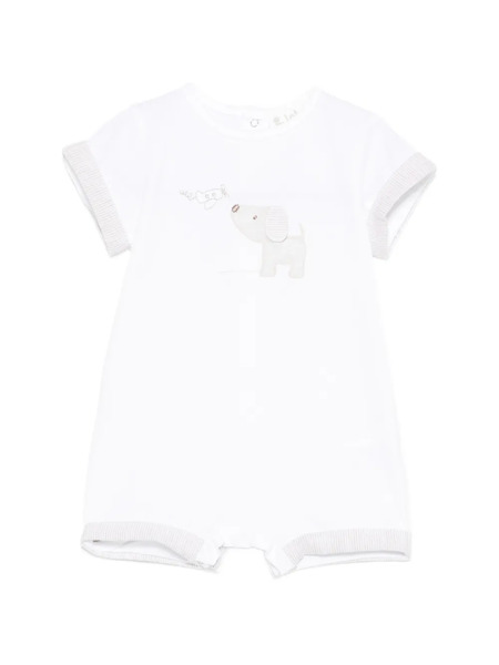  Lalalu Pelele Con Apliques - Blanco 