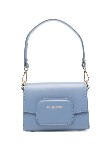  Lancaster Bolso Shopper Mini Con Logo - Azul 