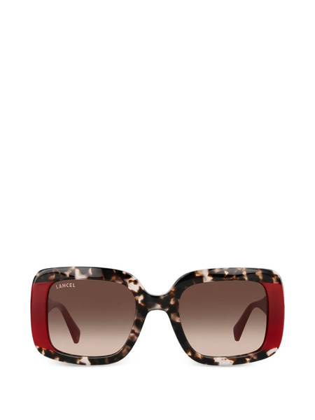  Lancel Gafas De Sol Swann Con Montura Rectangular - Marrón 