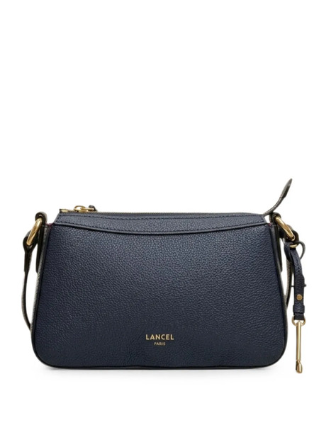  Lancel Grained Leather Shoulder Bag - Azul 