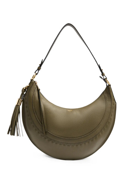  Lancel Medium Hoboheme Tassel Shoulder Bag - Verde 