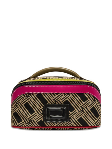  Lancel Neceser Monogram En Jacquard - Negro 