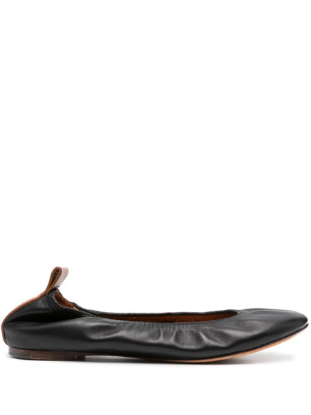  Lanvin Bailarinas Lisas - Negro 