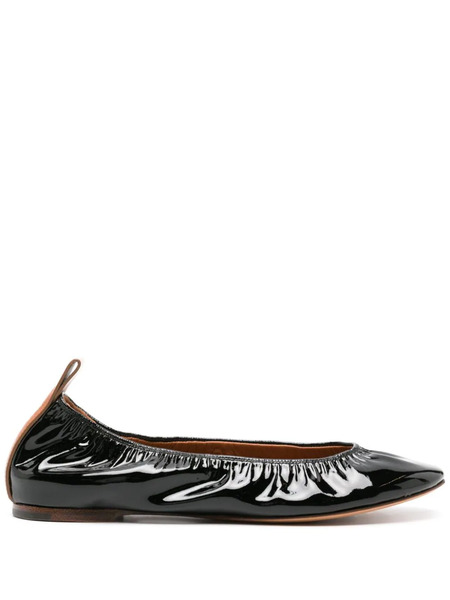  Lanvin Bailarinas Lisas - Negro 