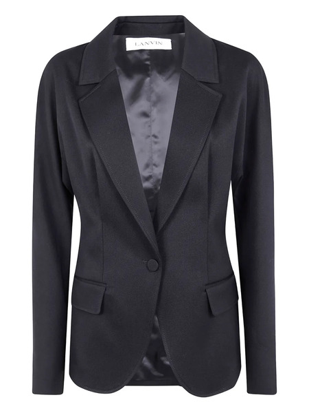  Lanvin Blazer Con Botones - Negro 