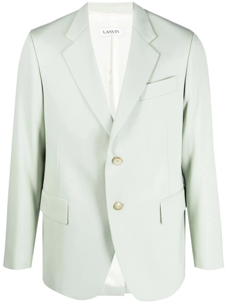  Lanvin Blazer Con Botones - Verde 