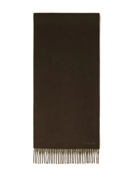 Lanvin Bufanda Con Flecos - Marrón 