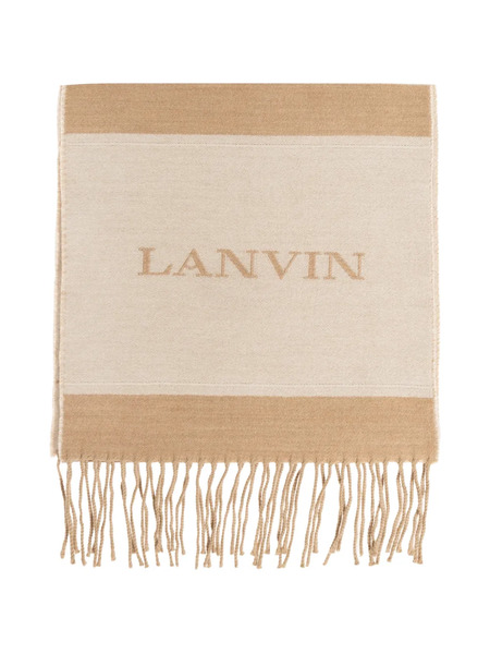  Lanvin Bufanda Con Flecos - Neutro 