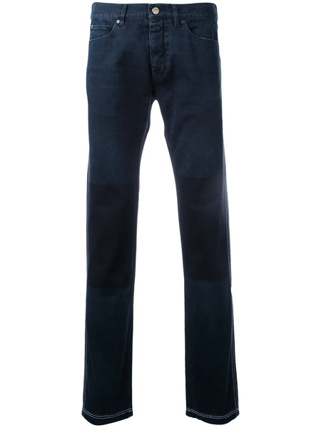  Lanvin Contrast Knee Jeans - Azul 