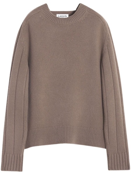  Lanvin Jersey Con Detalle De Costuras - Neutro 