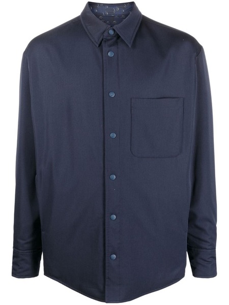  Lanvin Sobrecamisa Con Botones - Azul 