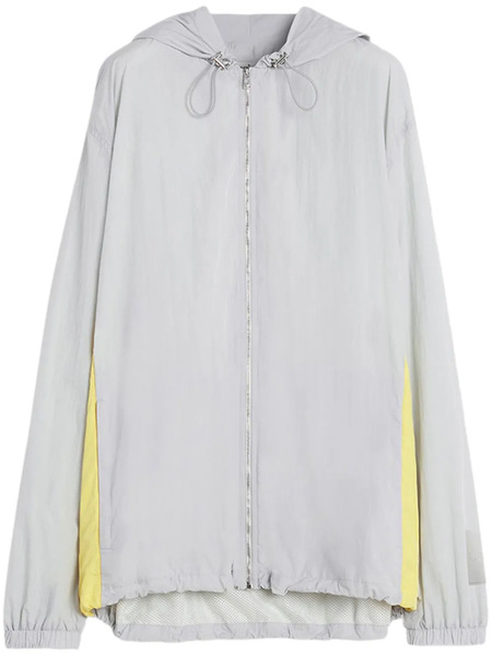  Lanvin Sudadera Con Capucha Y Cremallera De Lanvin X Future - Gris 