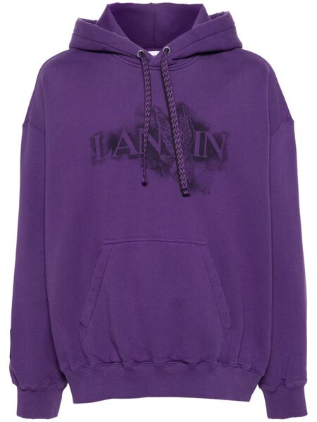  Lanvin Sudadera Con Logo Estampado De Lanvin X Future - Morado 