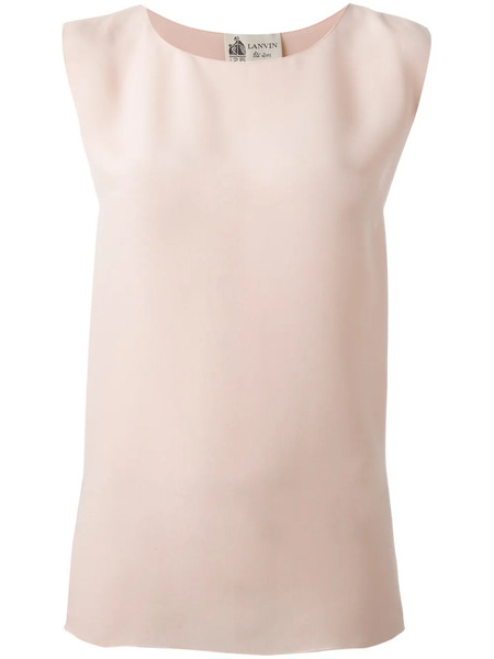  Lanvin Top Drapeado - Rosa 