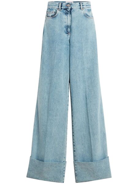  Lanvin Vaqueros Anchos - Azul 