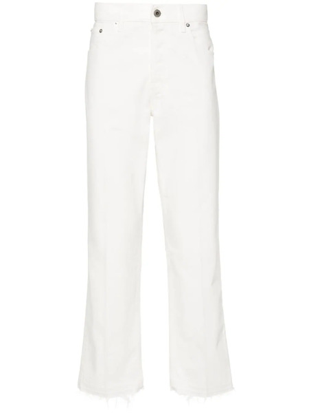  Lanvin Vaqueros Rectos - Blanco 
