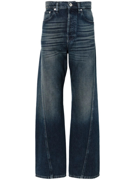  Lanvin Vaqueros Twisted - Azul 