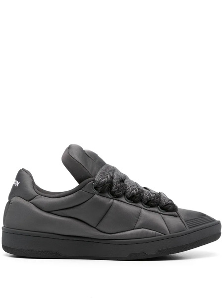  Lanvin Zapatillas Con Encaje Oversize - Negro 