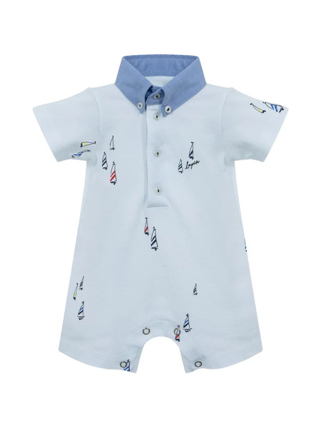  Lapin House Pelele Con Estampado De Barcos - Azul 