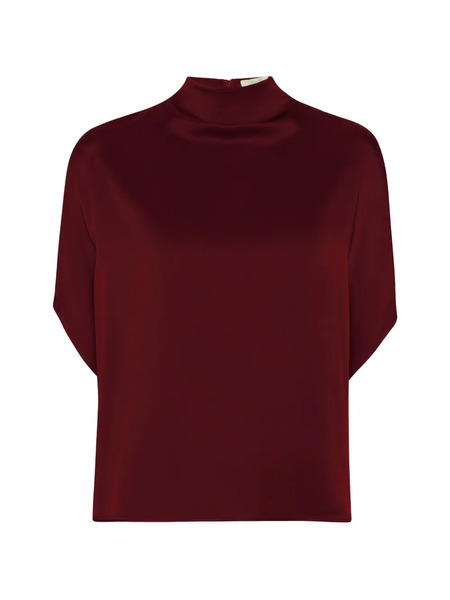  Lapointe Blusa Con Capa - Rojo 
