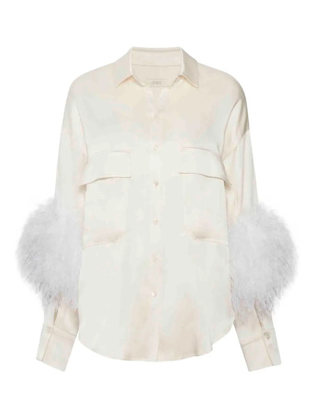  Lapointe Camisa Con Bolsillos De Solapa - Neutro 